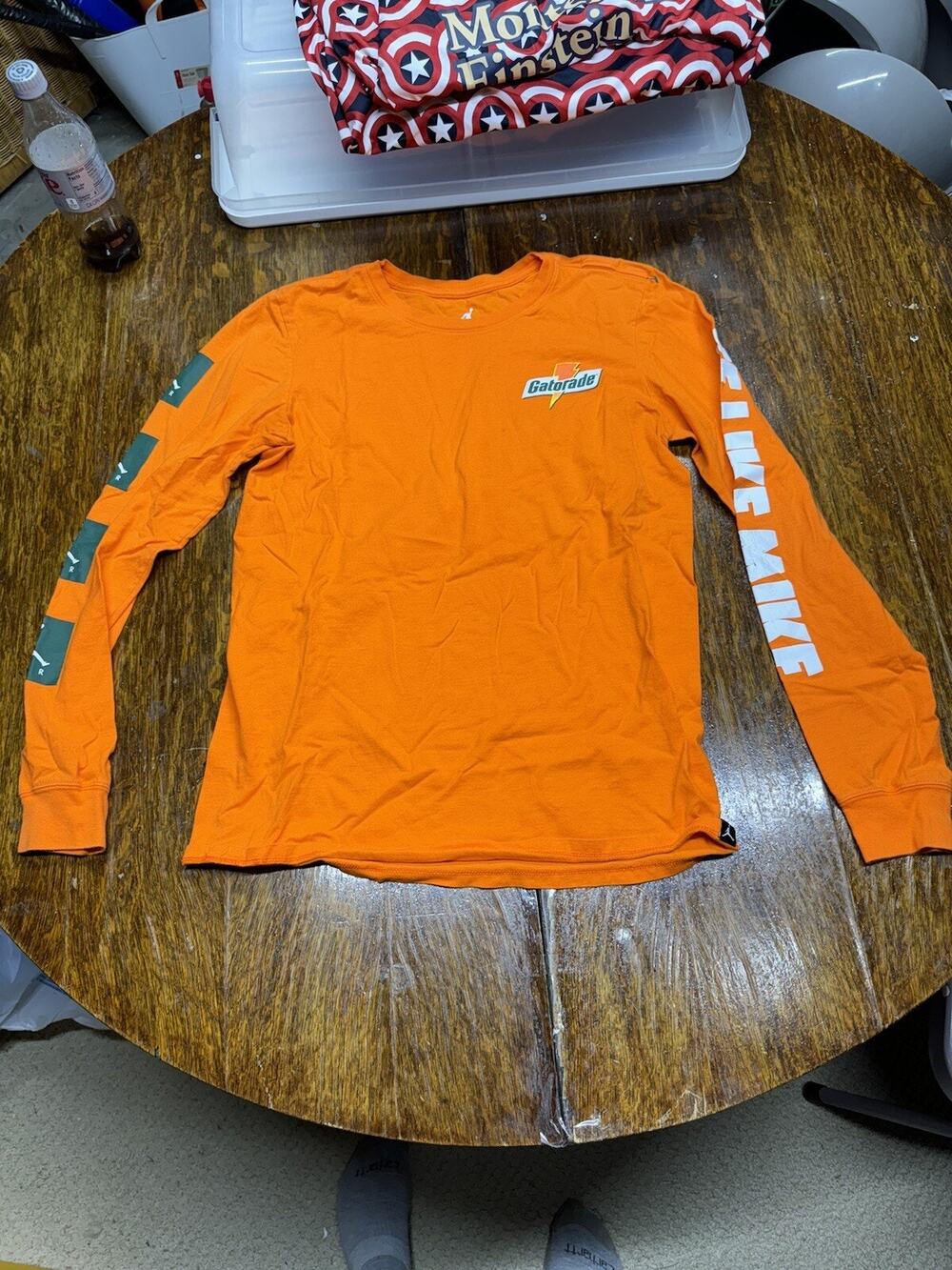 Nike Air Jordan Jumpman MJ × Gatorade T-Shirt Long Sleeve Be Like Mike Size S